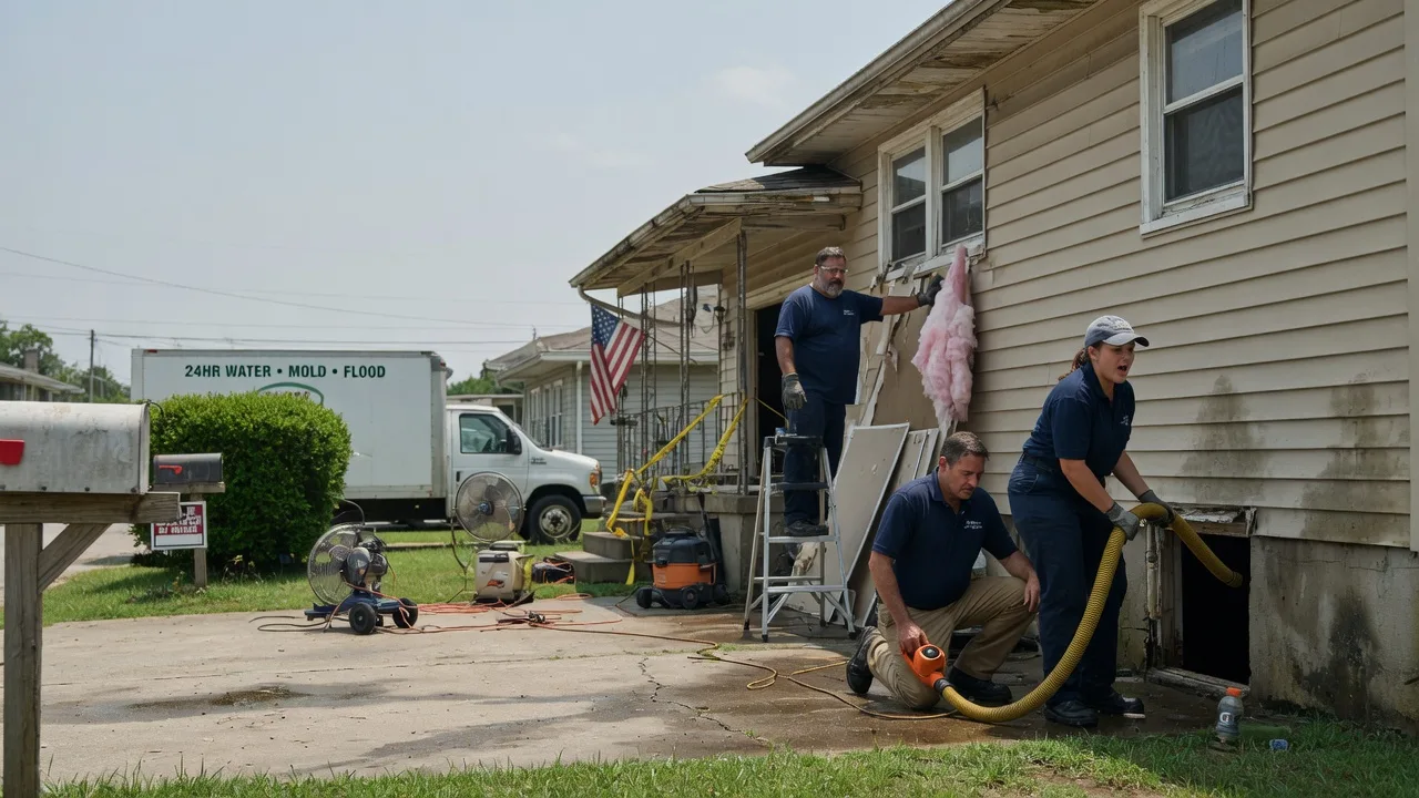 Water Damage Repair in Cordova, NC near me